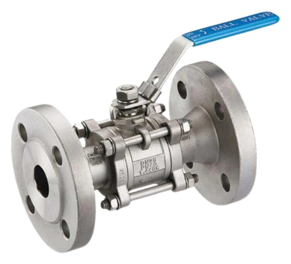 3 Piece Ball Valves — product photograph of the manufactured valve