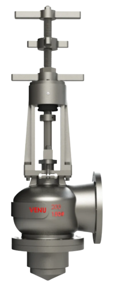 Bayonet Type Angle Valve — product photograph of the manufactured valve