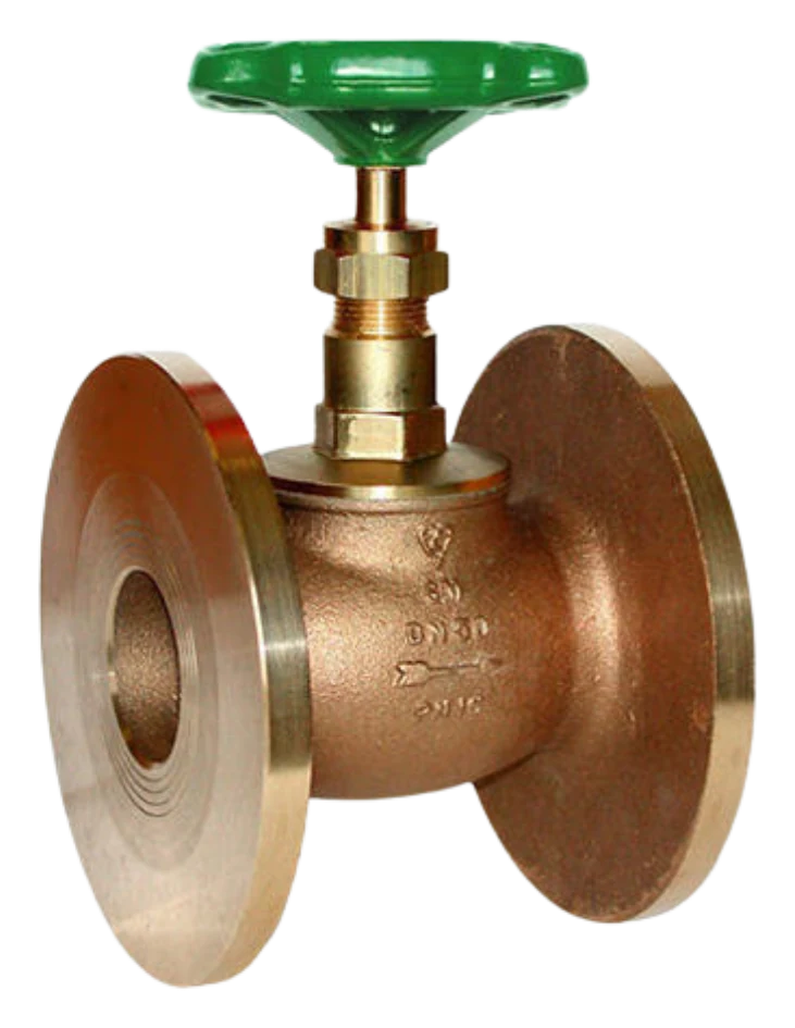 Brass / Bronze Globe Valves — product photograph of the manufactured valve